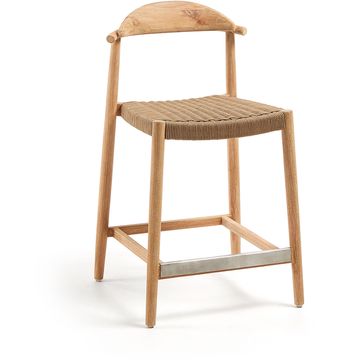 Kave Home Nina Lage Tuin Barkruk