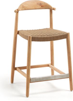 Kave Home Nina Lage Tuin Barkruk