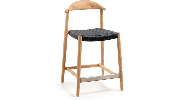 Kave Home Nina Lage Tuin Barkruk