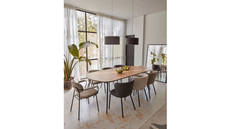 Kave Home Novaks Uitschuifbare Eettafel