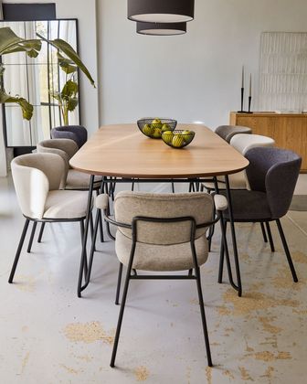 Kave Home Novaks Uitschuifbare Eettafel