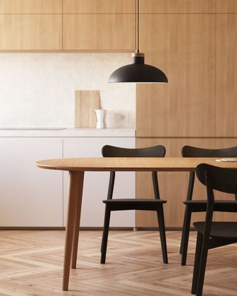 Kave Home Oakland Uitschuifbare Eettafel