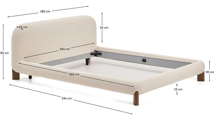Kave Home Odina Bed