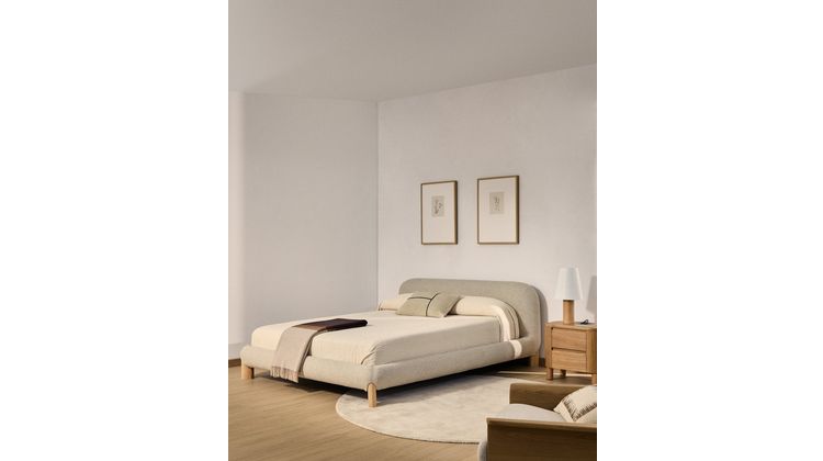 Kave Home Odina Naturel Bed