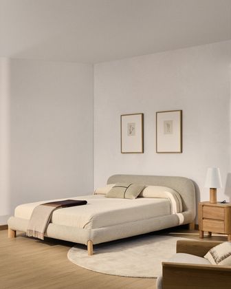 Kave Home Odina Naturel Bed