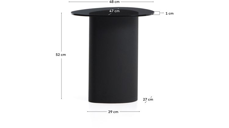 Kave Home Olir Bijzettafel
