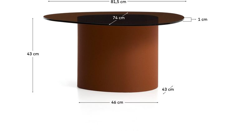Kave Home Olir S Salontafel