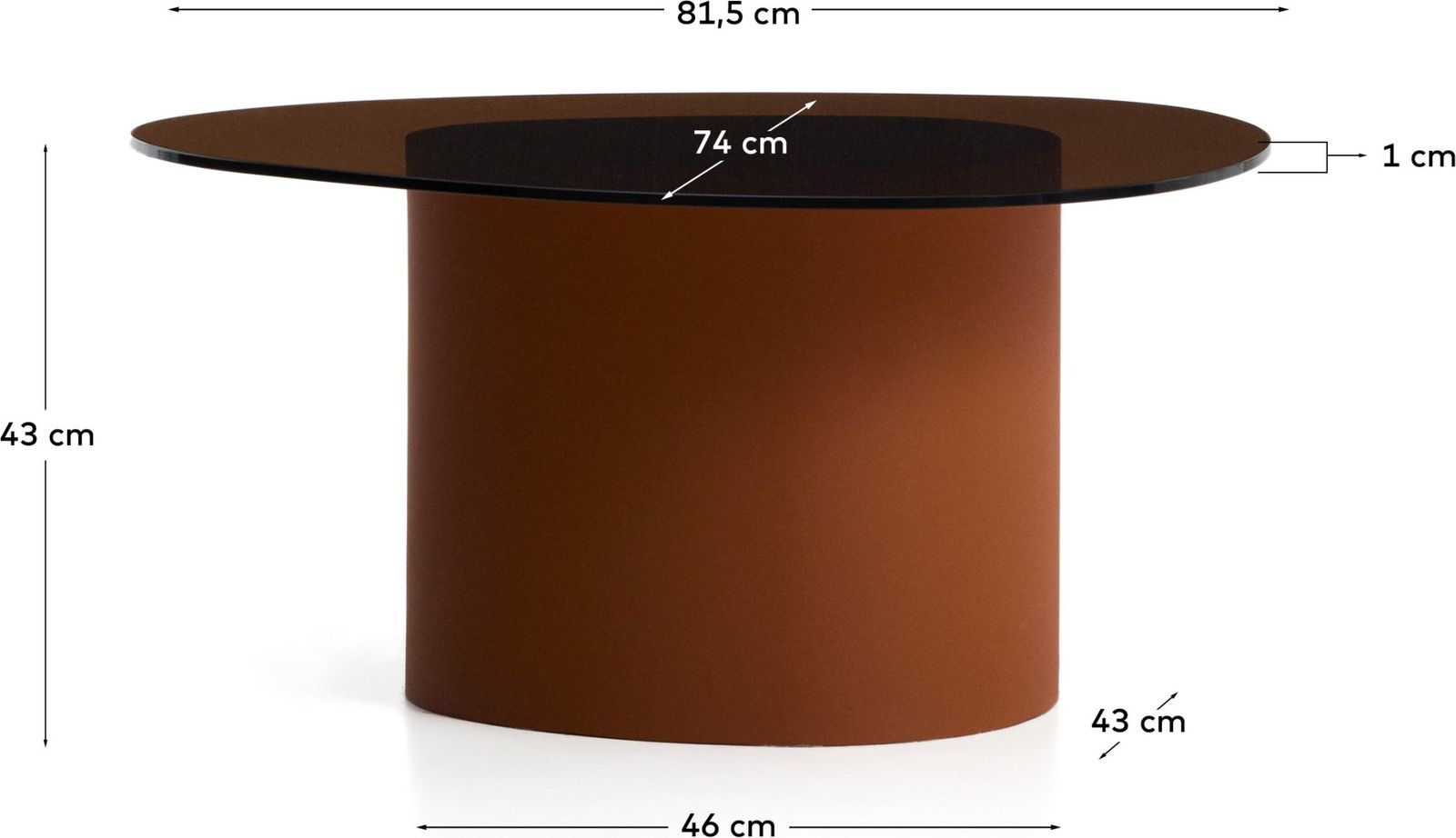 Kave Home Olir S Salontafel