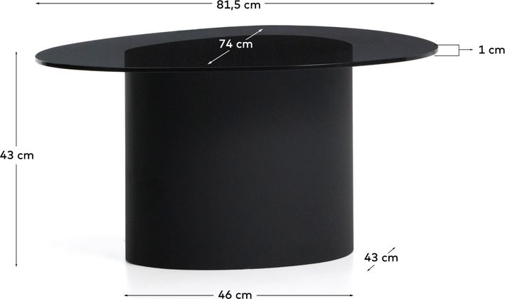 Kave Home Olir S Salontafel