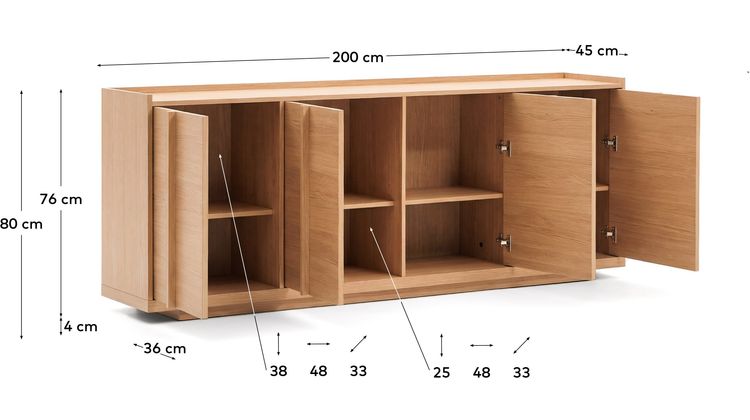 Kave Home Onix Dressoir