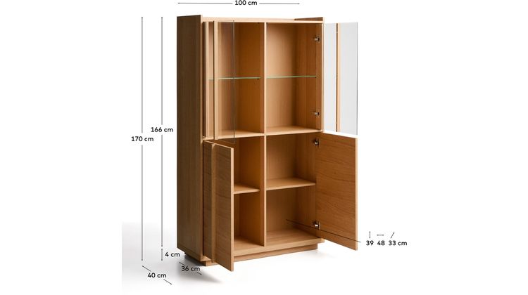 Kave Home Onix Vitrinekast
