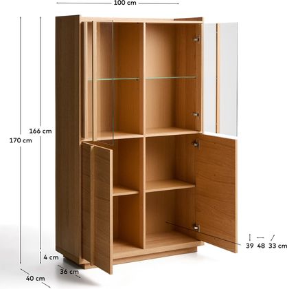 Kave Home Onix Vitrinekast