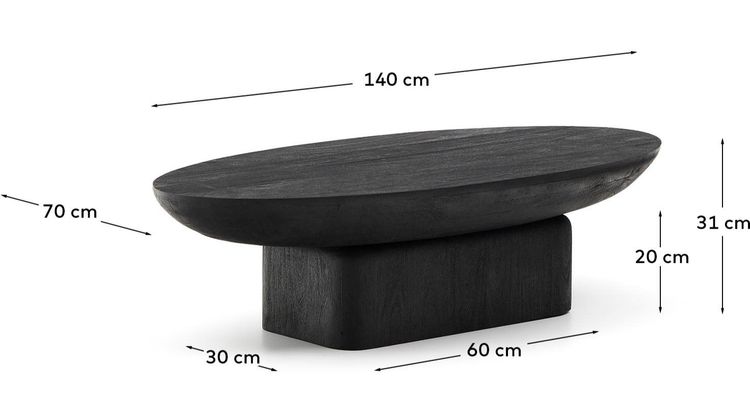 Kave Home Ovak Salontafel