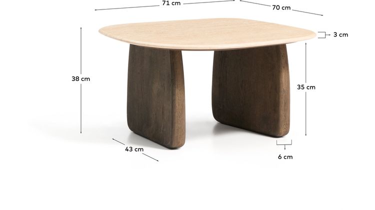 Kave Home Pirita Bijzettafel