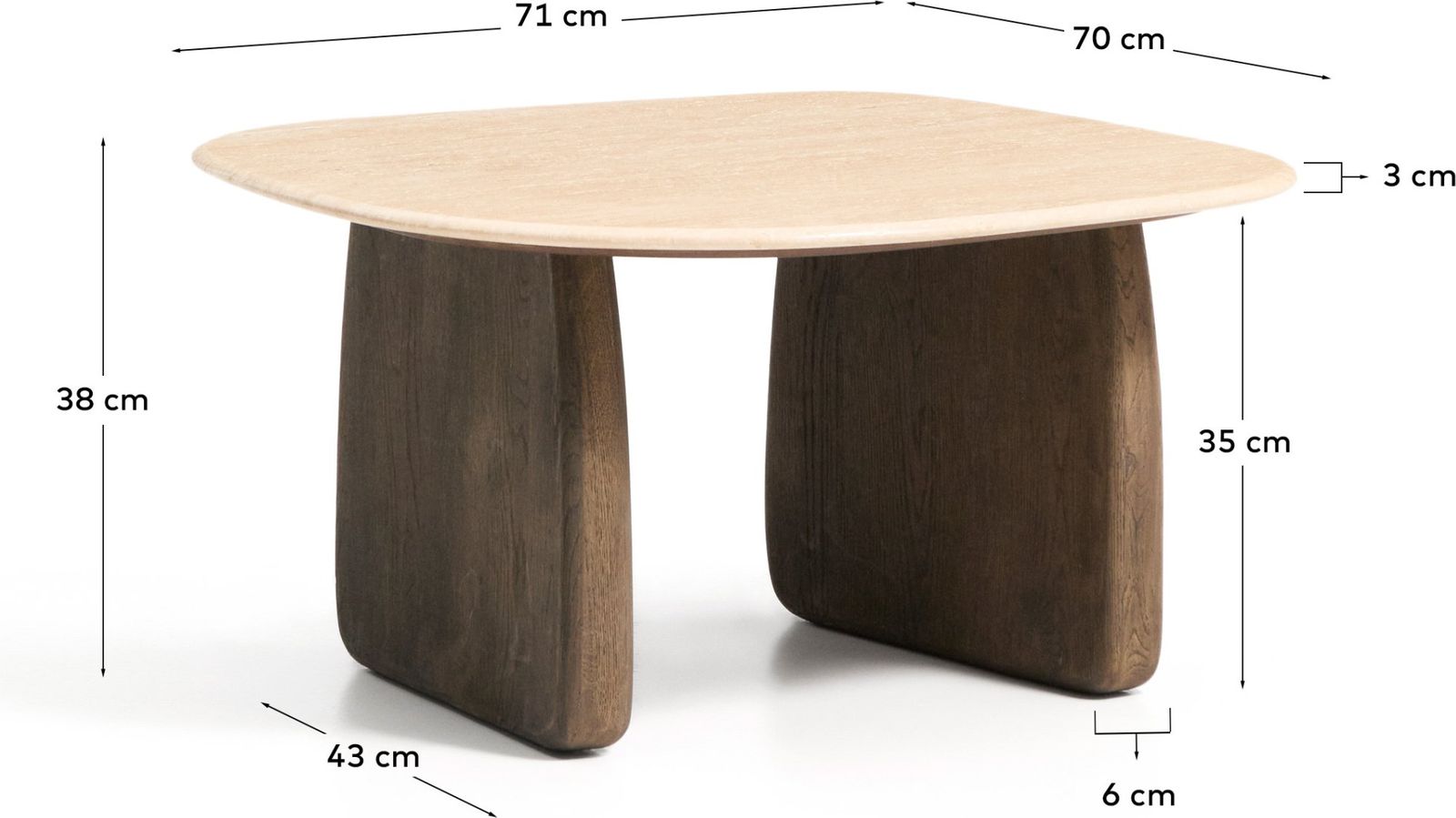 Kave Home Pirita Bijzettafel