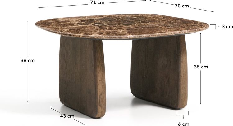 Kave Home Pirita Bijzettafel