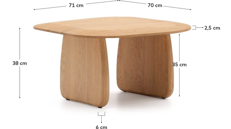 Kave Home Pirita Bijzettafel