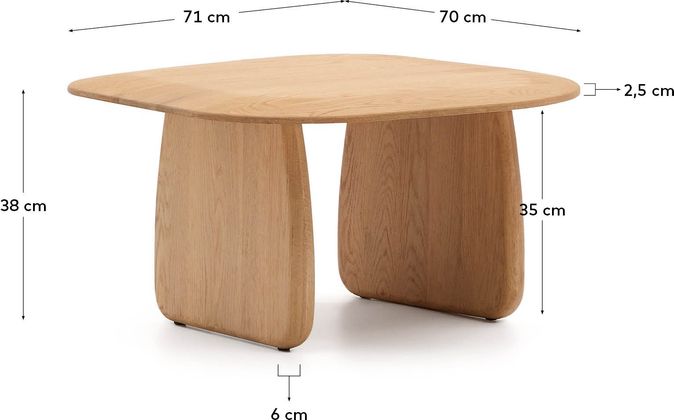 Kave Home Pirita Bijzettafel