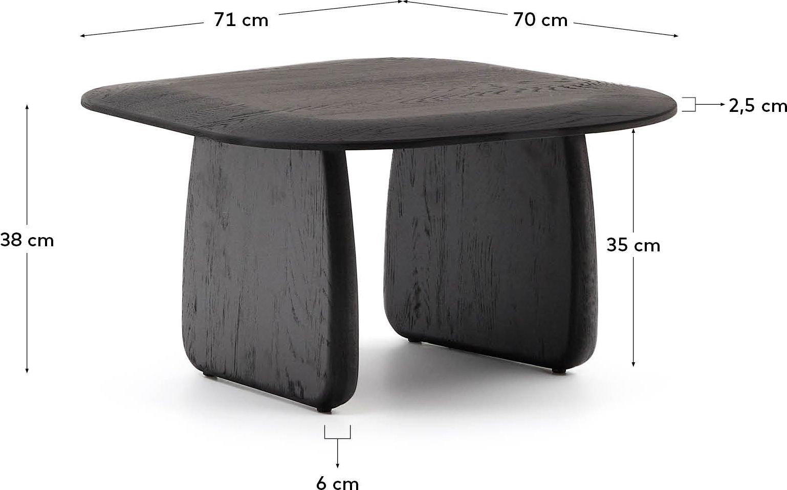 Kave Home Pirita Bijzettafel