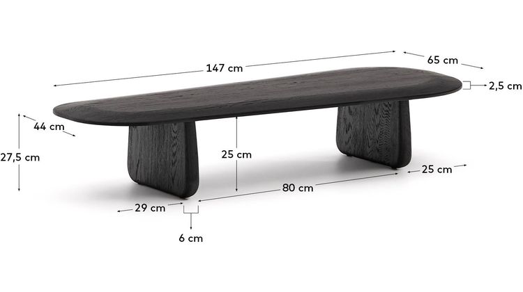 Kave Home Pirita Salontafel