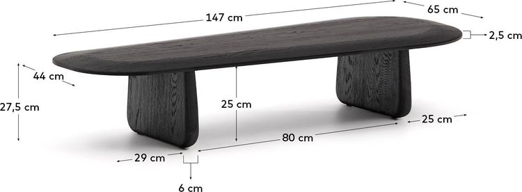 Kave Home Pirita Salontafel