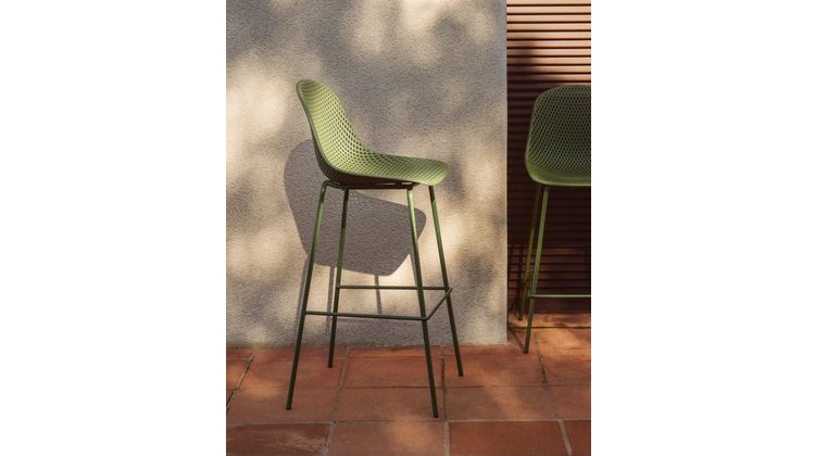 Kave Home Quinby Hoge Tuin Barkruk