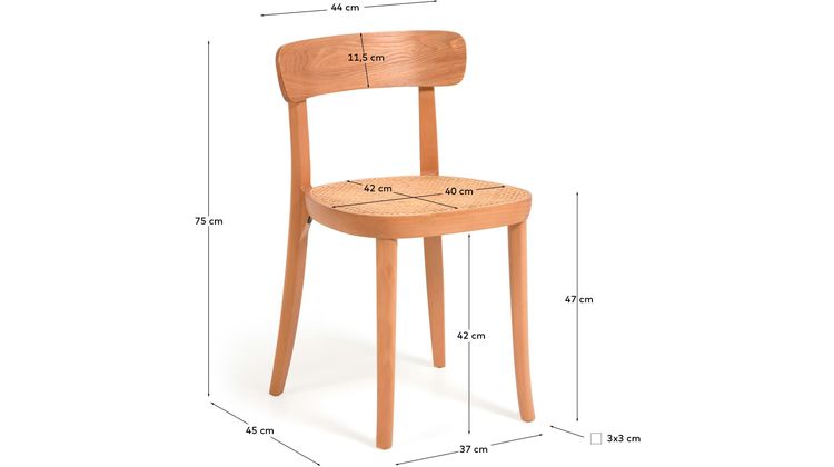 Kave Home Romane Eetkamerstoel