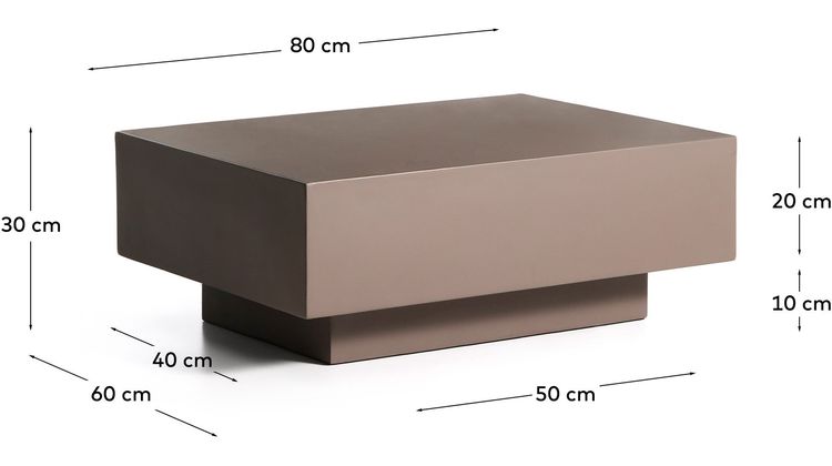 Kave Home Rustella Salontafel