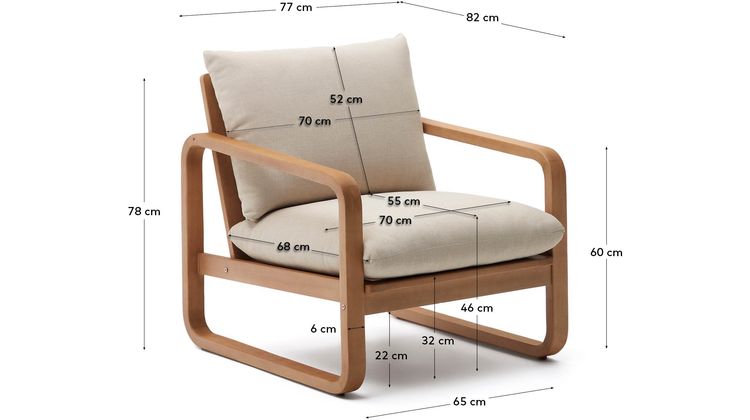 Kave Home Sacaleta Outdoor Fauteuil