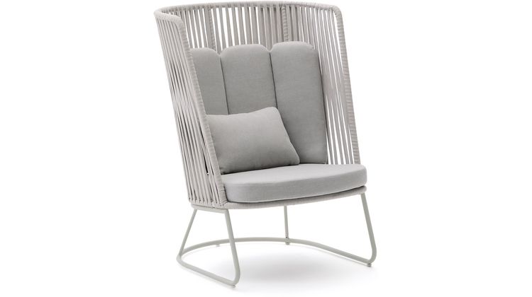 Kave Home Saconca Hoge Outdoor Fauteuil