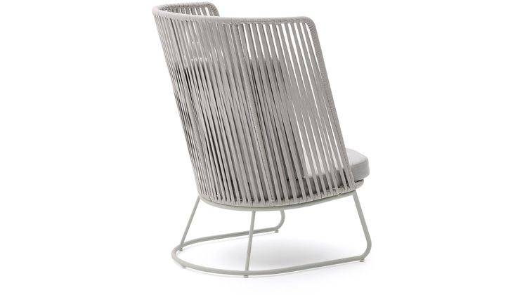 Kave Home Saconca Hoge Outdoor Fauteuil