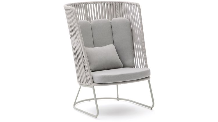 Kave Home Saconca Hoge Outdoor Fauteuil