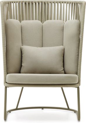 Kave Home Saconca Hoge Outdoor Fauteuil