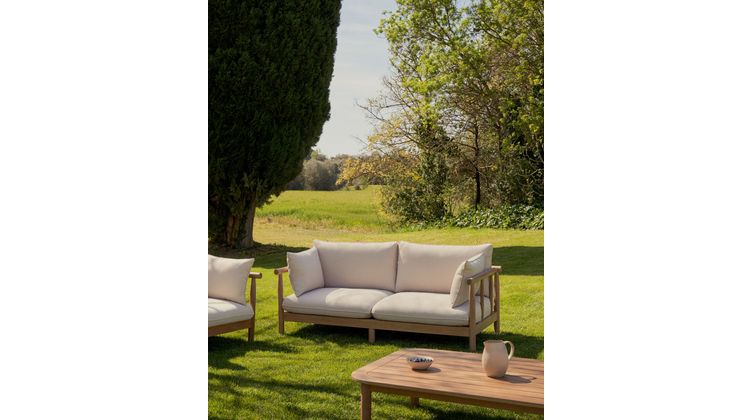 Kave Home Sacova Outdoor 2-Zitsbank