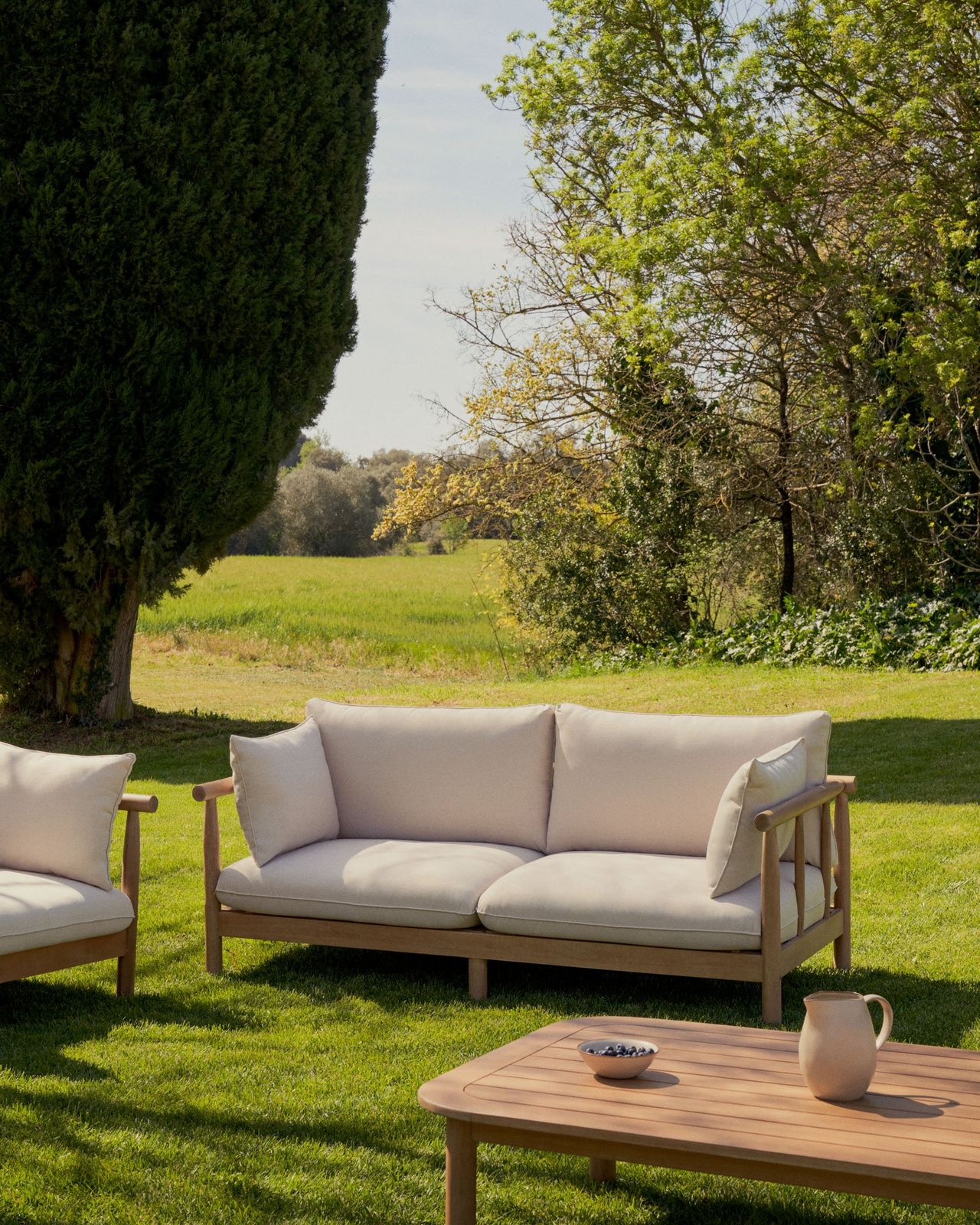 Kave Home Sacova Outdoor 2-Zitsbank