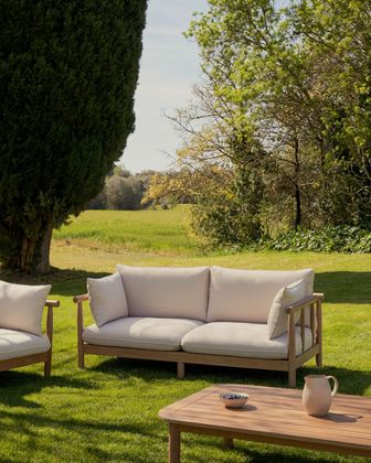 Kave Home Sacova Outdoor 2-Zitsbank