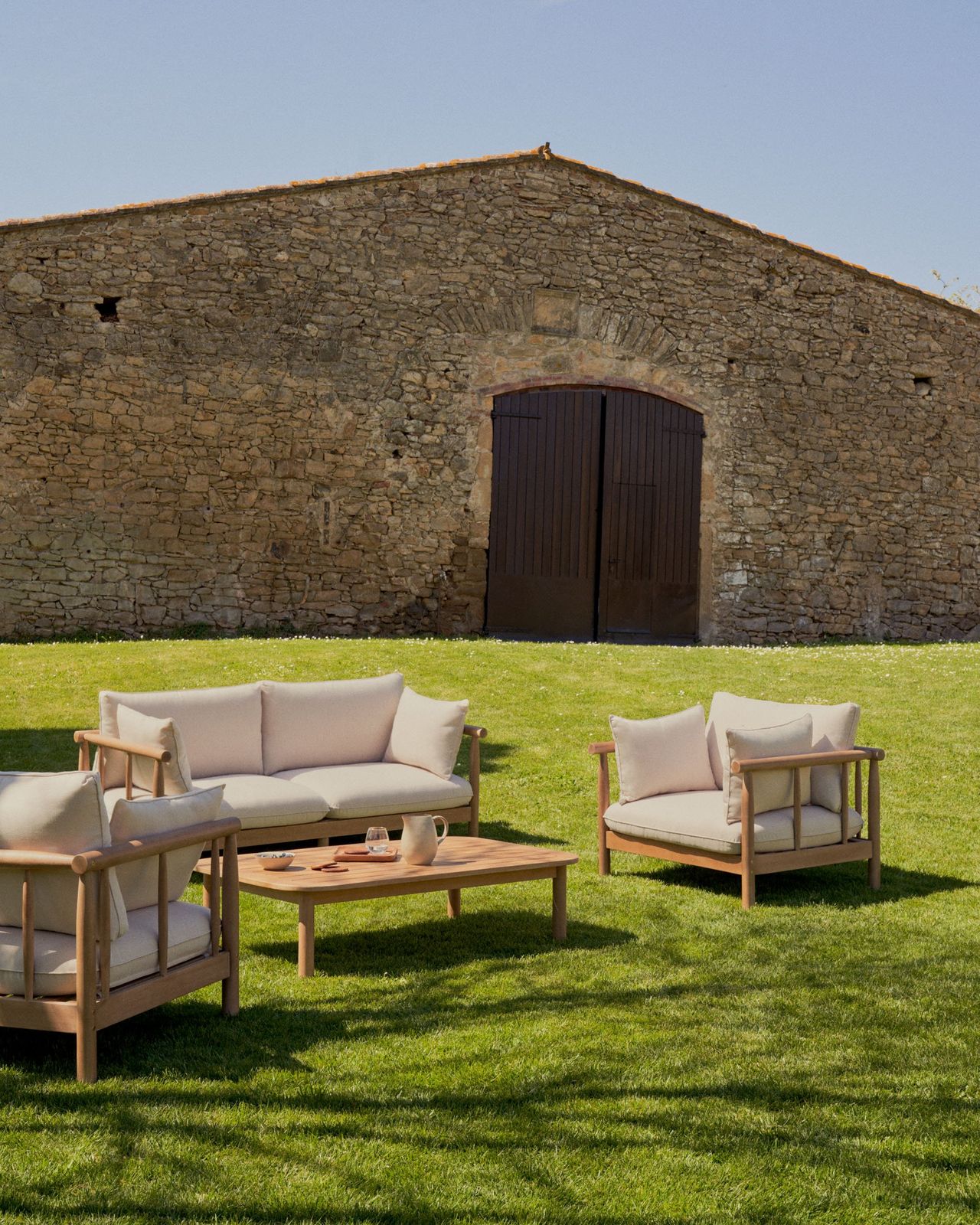 Kave Home Sacova Outdoor 2-Zitsbank