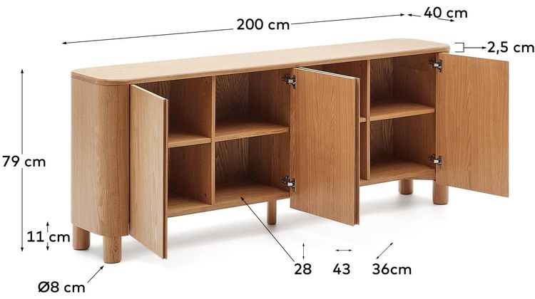 Kave Home Salaya Dressoir