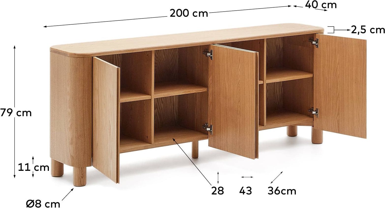 Kave Home Salaya Dressoir