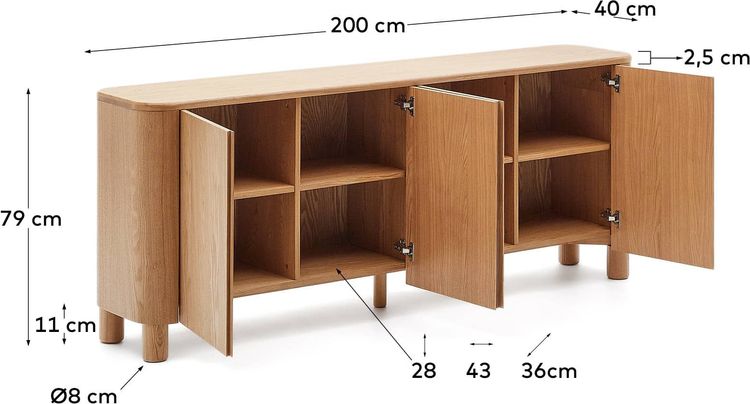 Kave Home Salaya Dressoir