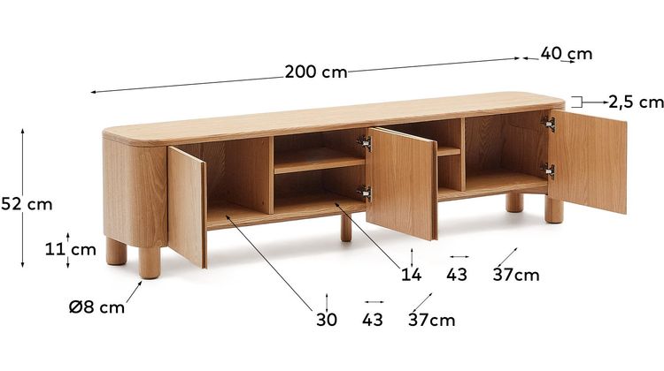 Kave Home Salaya Tv-meubel