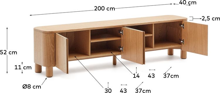 Kave Home Salaya Tv-meubel