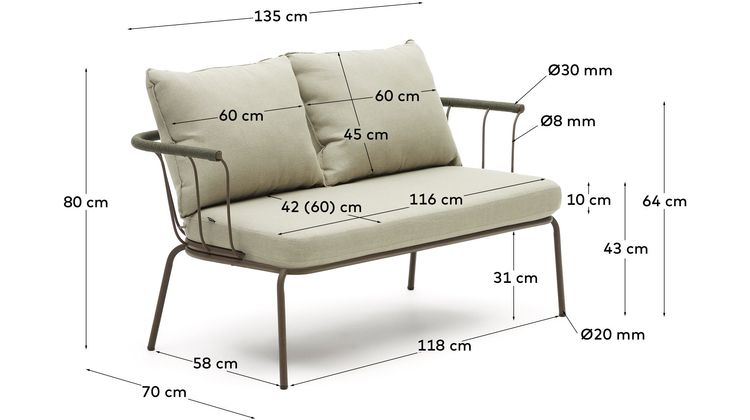 Kave Home Salguer Tuinbank