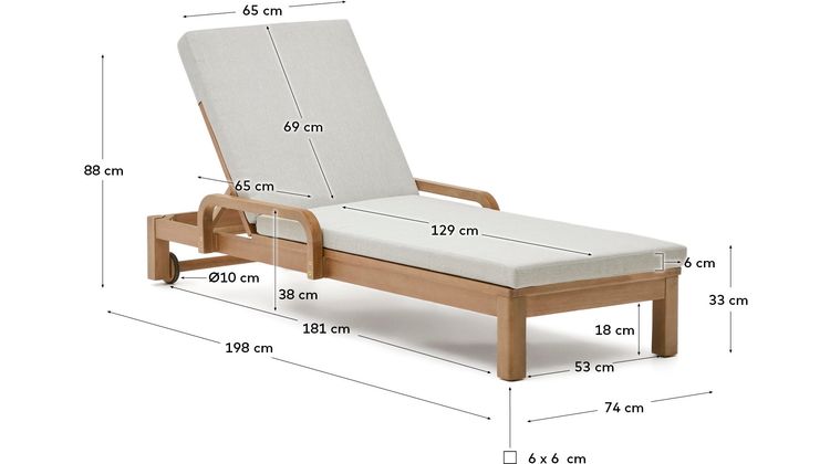Kave Home Sonsaura Outdoor Ligstoel