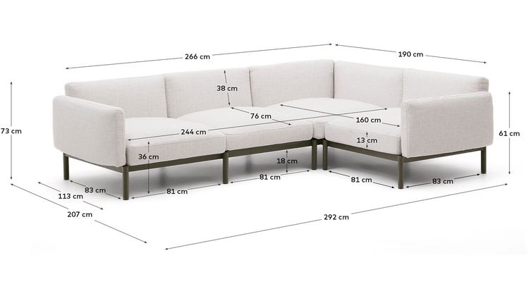 Kave Home Sorells Loungeset