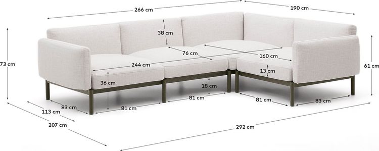 Kave Home Sorells Loungeset
