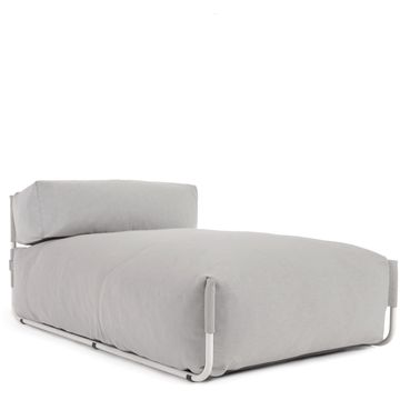 Kave Home Square Outdoor Chaise Longue