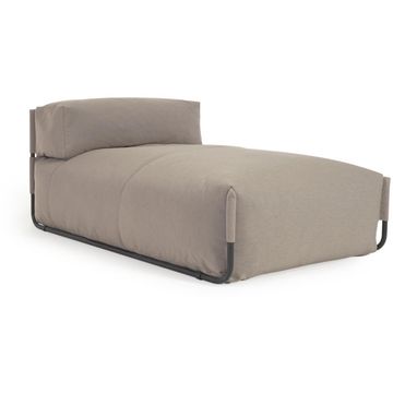 Kave Home Square Outdoor Chaise Longue