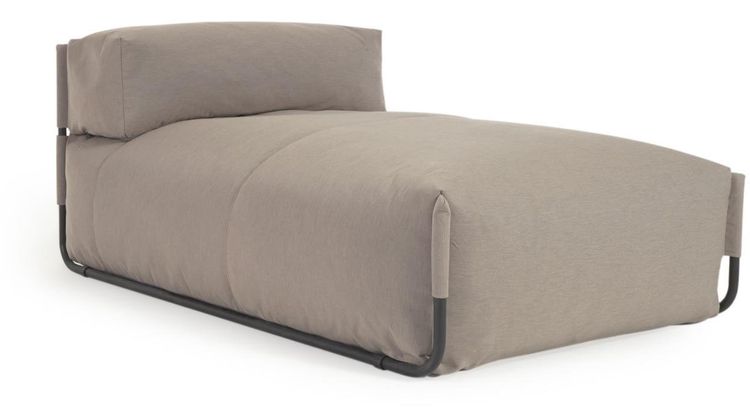 Kave Home Square Outdoor Chaise Longue