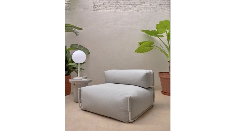 Kave Home Square Outdoor Lounge Fauteuil